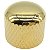 Knob duplo de Metal Concentrico Dourado 1un baixo guitarra - Imagem 7