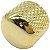 Knob duplo de Metal Concentrico Dourado 1un baixo guitarra - Imagem 8