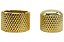 Knob duplo de Metal Concentrico Dourado 1un baixo guitarra - Imagem 5