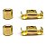 2 Baixa cordas guitarra Gaivota Dourado SSG-L-GD Gold (PAR) - Imagem 6