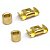 2 Baixa cordas guitarra Gaivota Dourado SSG-L-GD Gold (PAR) - Imagem 6