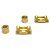 2 Baixa cordas guitarra Gaivota Dourado SSG-L-GD Gold (PAR) - Imagem 9