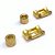 2 Baixa cordas guitarra Gaivota Dourado SSG-L-GD Gold (PAR) - Imagem 1