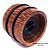 Knob Madeira Bubinga Volume tone DOME guitarra baixo 1un - Imagem 3