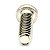 2 Parafuso Cromado aço Chave seletora guitarra 3,5X6,3X12 mm - Imagem 10
