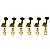 Tarraxa canhota trava Gotoh 6 linha SG381 07L MG Gold dourad - Imagem 2