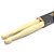Kit 5 Par Baqueta Vic Firth NOVA 5B Hickory USA ponta Madeir - Imagem 5