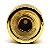 1 Knob duplo Metal Concentrico Dourado baixo guitarra liso - Imagem 6