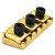 Trava Floyd Rose lock nut 42,5mm dourado guitarra LK42.5 - Imagem 6