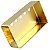 Capa cover captador humbucker LP500 Dourado GOLD - Imagem 8