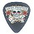 Kit 6 Palheta Dunlop Lucky 13 tam 0.73 L13BP caveira - Imagem 8