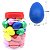 Shaker ovo plastico chocalho colorido egg (20 pares) - Imagem 2