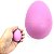 Shaker ovo plastico chocalho ROSA egg - Imagem 1