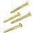 Kit Junção Neck braço 4 bucha e 4 parafusos 4.5X45 Dourado - Imagem 5