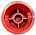 Kit Knob Plástico tone e volume guitarra strato Vermelho - Imagem 9