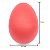Kit 2 Shaker ovo plastico chocalho VERMELHO egg - Imagem 2