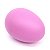 Kit 2 Shaker ovo plastico chocalho ROSA egg - Imagem 7