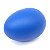 Kit 2 Shaker ovo plastico chocalho AZUL egg - Imagem 3