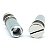 Ponte cordal guitarra Gotoh GE101Z Niquelado Stop tailpiece - Imagem 6