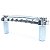 Ponte cordal guitarra Gotoh GE101Z C cromado Stop tailpiece - Imagem 4