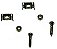 2 Baixa Cordas gaivota GOTOH RG105 Cosmo Black 2unidades - Imagem 1