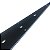 Escudo guitarra Flying V humbucker HH X522 preto Fly 8 furos - Imagem 3