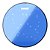 Pele Evans hiraulica 14 Tom TT14HB AZUL surdo - Imagem 4