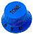 Kit Knob 1 Volume 2 Tone 1 Chave Seletora strato Azul - Imagem 5