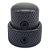 KIT 2 Knob duplo Metal concentrico medio PRETO DOLPHIN - Imagem 9