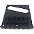 Ponte para guitarra telecaster preta fosca single Dolphin - Imagem 5