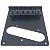 Ponte para guitarra telecaster preta fosca single Dolphin - Imagem 6
