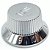 Kit Knob Plástico tone e volume guitarra strato Cromado - Imagem 5