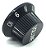 Kit Knob Plástico tone e volume guitarra strato  Preto - Imagem 5