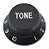 Kit Knob Plástico tone e volume guitarra strato  Preto - Imagem 7