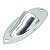 Jack plate GOTOH metal canoa guitarra strato cromado JCS-1 - Imagem 5