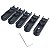 Ponte SET monorail baixo 5 cordas Preto 1561 - Made Korea - Imagem 1