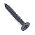 2 Parafuso moldura captador guitarra 2,1X16mm Preto - Imagem 3