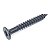 2 Parafuso moldura captador guitarra 2,1X16mm Preto - Imagem 4