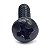 kit 6 Parafuso tarraxa de guitarra 2.1x10 mm PRETO BK - Imagem 4