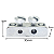 Suporte Chave Allen NH2 Cromado para guitarra - Imagem 2