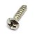 Parafuso INOX Oval escudo guitarra STRATO 2,9 X 13mm MXP - Imagem 5