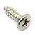 Parafuso INOX OVL escudo guitarra STRATO 2,9 X 9,5mm MXP - Imagem 6