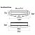 Captador guitarra Wilkinson WOTBS Hot Rails mini humbucker - Imagem 2