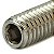 Parafuso INOX altura cordas Saddle carrinho guitarra 8mm - Imagem 6