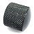 KIT 2 Knob metal 18mm preto de encaixe guitarra KB20BK MXP - Imagem 7