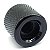 KIT 2 Knob metal 18mm preto de encaixe guitarra KB20BK MXP - Imagem 9