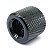 KIT 4 Knob metal 18mm preto de encaixe guitarra KB20BK MXP - Imagem 3