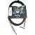 Cabo Baixo Guitarra KONNG 3m Tecniforte Plug L garantia NF - Imagem 1