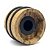 KIT4 Knob Madeira Zebra Wood Volume tone DOME guitarra baixo - Imagem 4