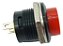 Chave botão Kill Switch PUSH pulso vermelha 16mm guitarra - Imagem 7